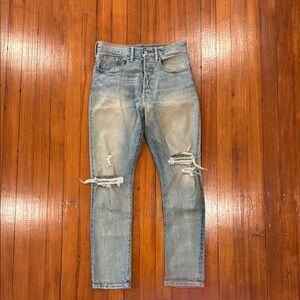 RL Ralph Lauren Distressed Jeans